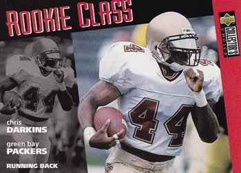 Chris Darkins Green Bay Packers 1996 Upper Deck Collector's Choice NFL Rookie Card - Rookie Class #35